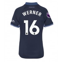 Dámy Fotbalový dres Tottenham Hotspur Timo Werner #16 2023-24 Venkovní Krátký Rukáv